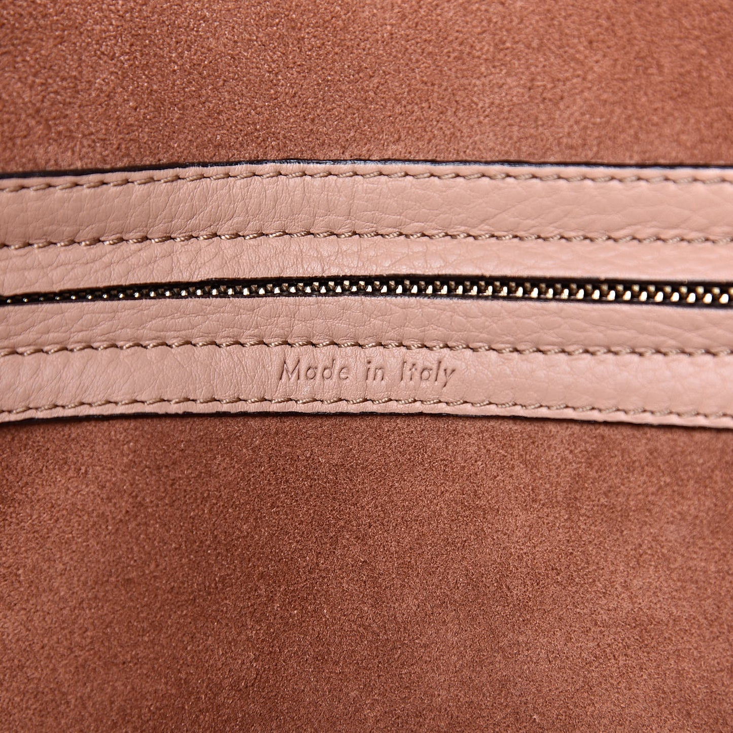 Supple Calfskin Medium Phantom Luggage Flesh
