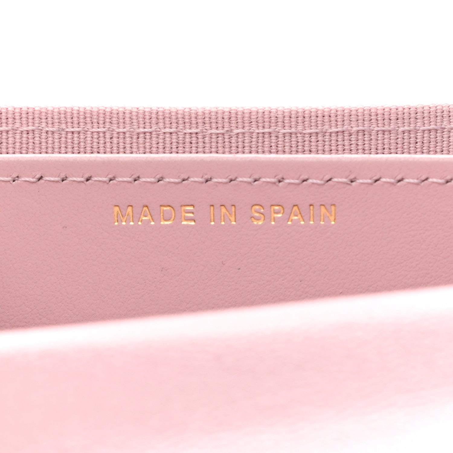 Chanel Caviar Quilted Studded CC Flap Card Holder Light Pink 7 of 9