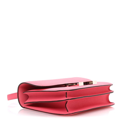 Hermes Epsom Constance 18 Rose Azalee 4 of 11