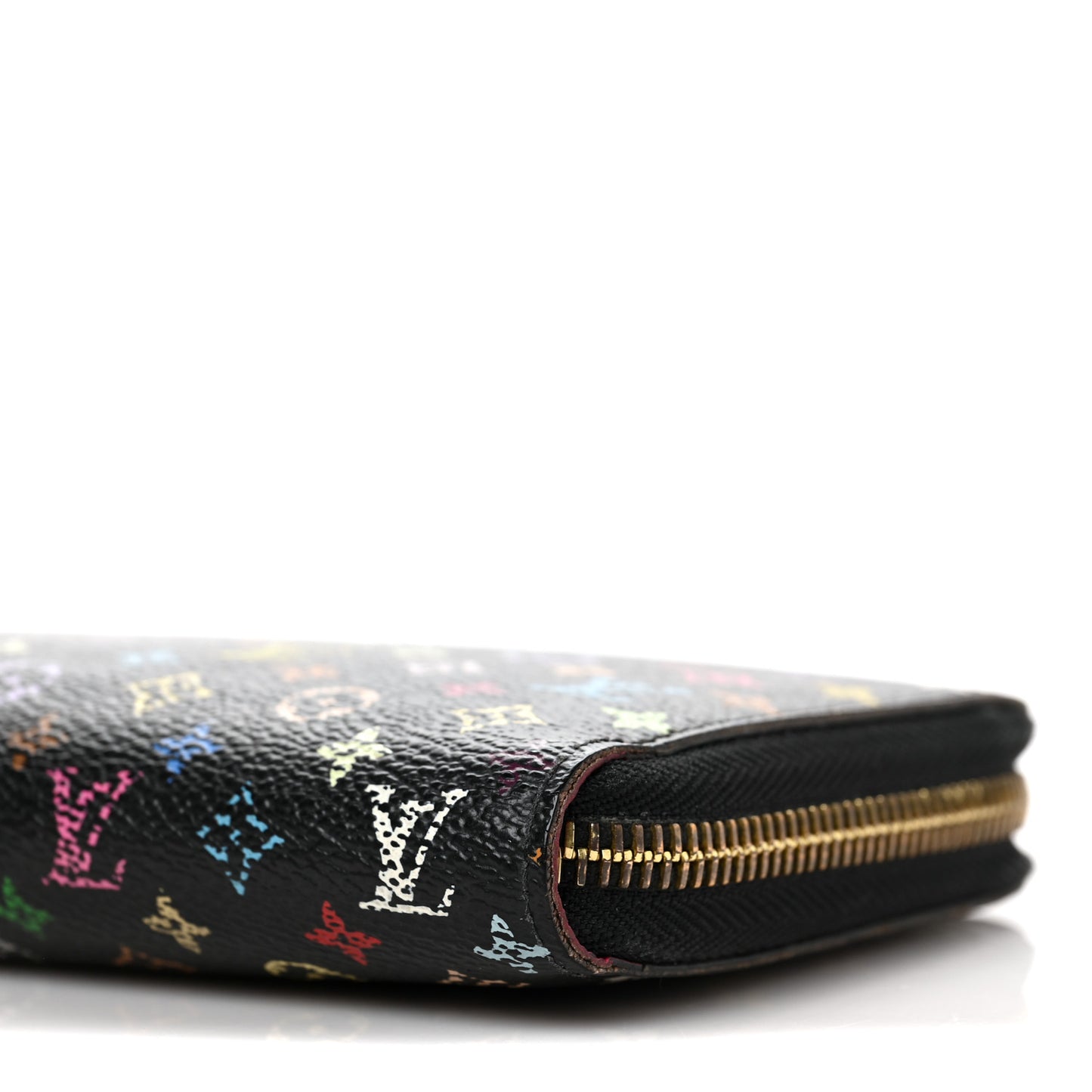 Monogram Multicolor Zippy Wallet Black Grenade