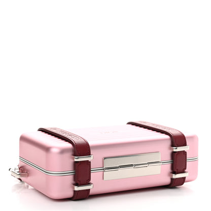 Christian Dior X RIMOWA Aluminum Personal Clutch On Strap Rose 4 of 11