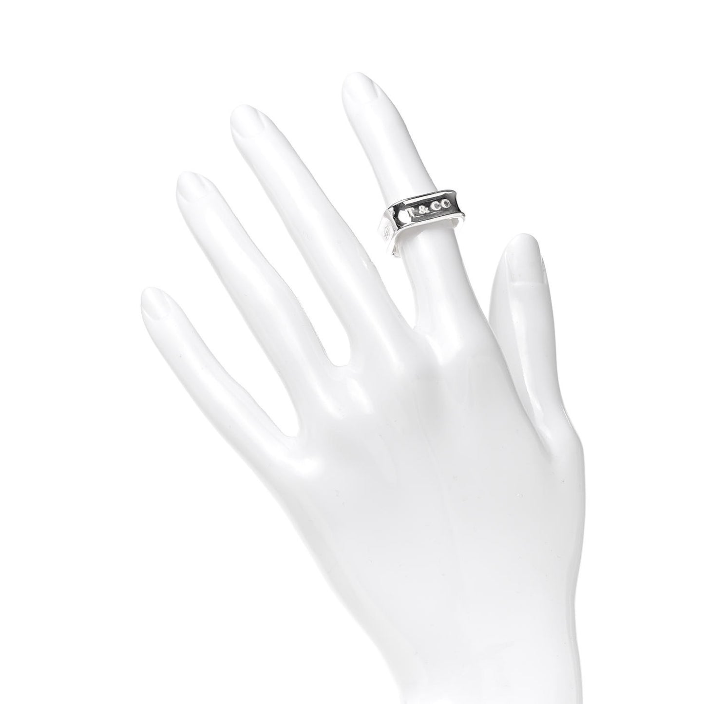 Sterling Silver 1837 Square Ring 48 4.5