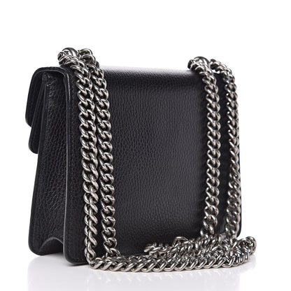 Gucci Calfskin Mini Dionysus Shoulder Bag Black 3 of 12