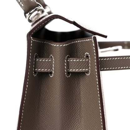 Hermes Epsom Kelly Sellier 25 Etoupe 15 of 38
