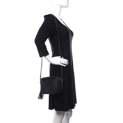 Gucci Pebbled Calfskin Small Soho Disco Bag Black 2 of 12