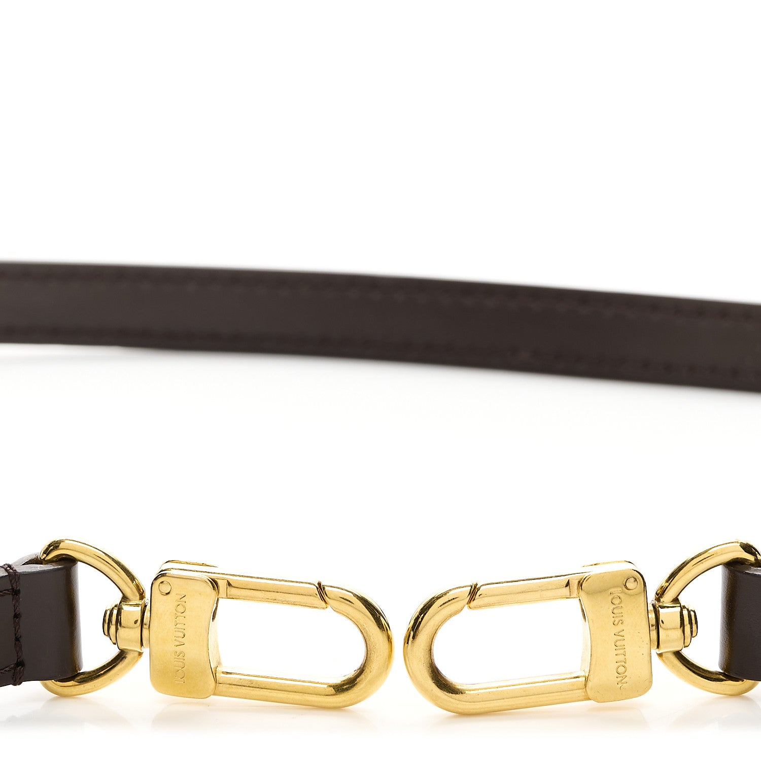 Louis Vuitton Calfskin 16mm Adjustable Shoulder Strap Ebene 9 of 12