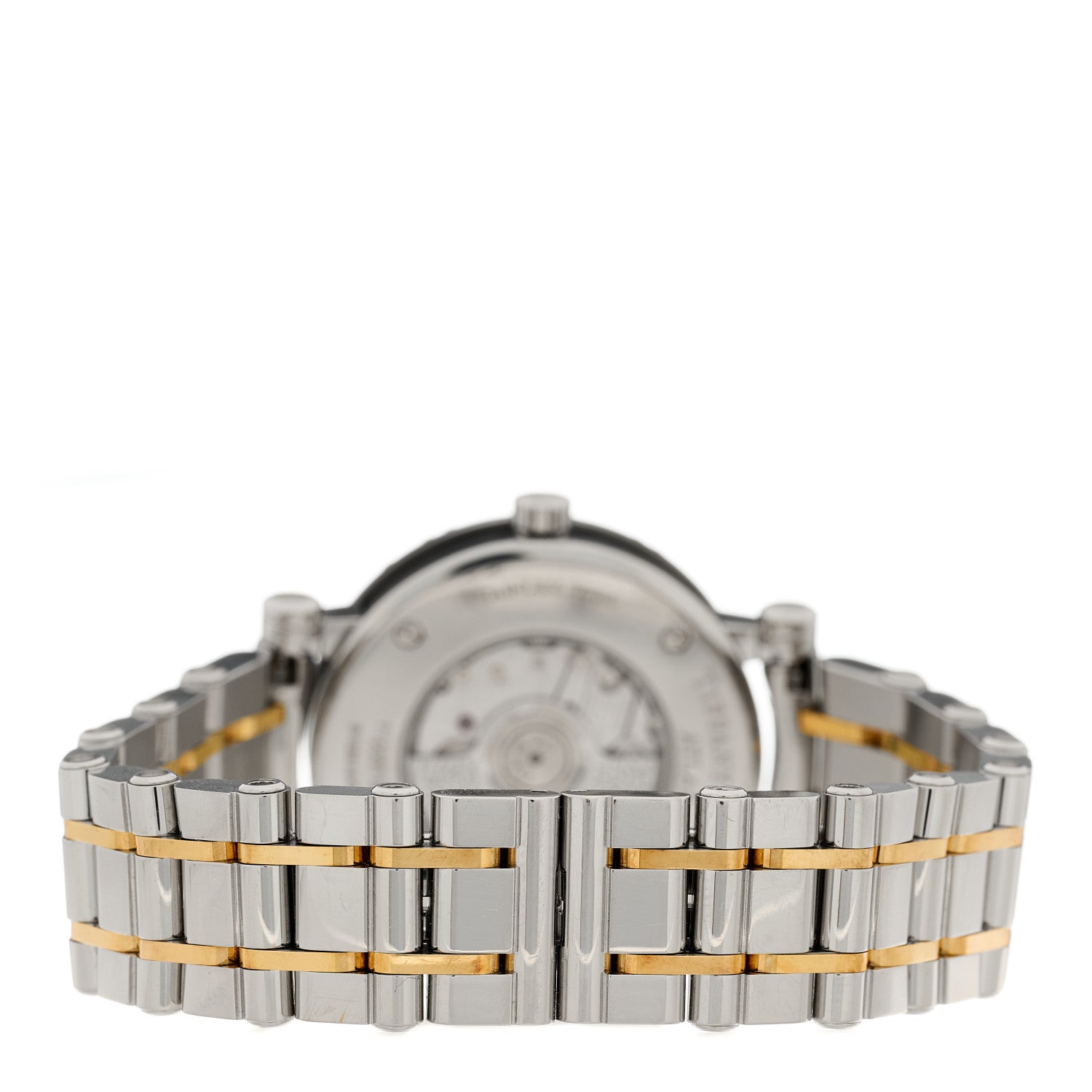 Tiffany Stainless Steel 18K Yellow Gold 30mm Atlas Automatic Watch Black 3 of 5