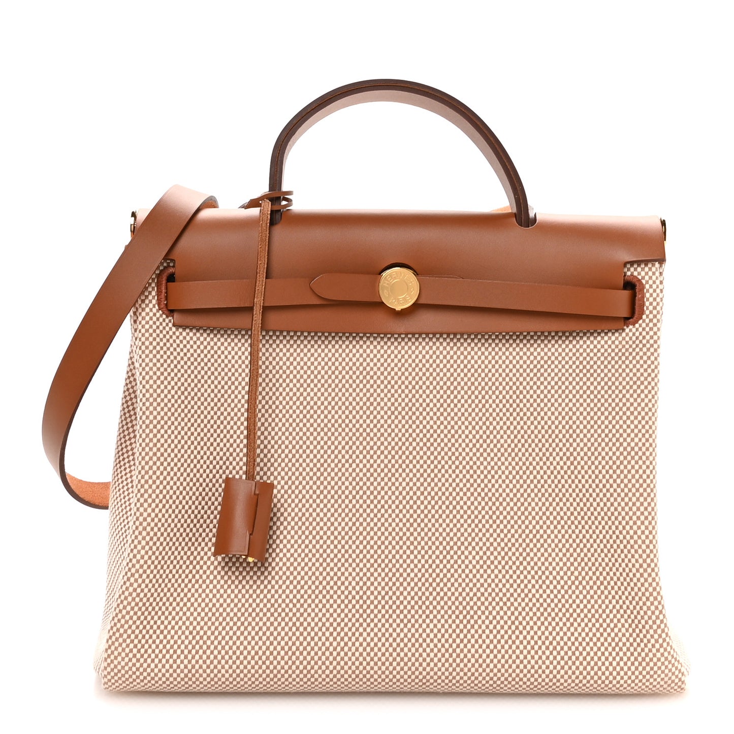 Vache Hunter Criss Viking Herbag Zip Retourne 31 PM Ecru Beige Naturel