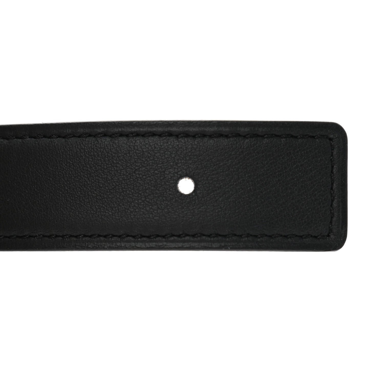 Hermes Swift Epsom 24mm Mini Constance H Belt 75 Black Gold 7 of 8