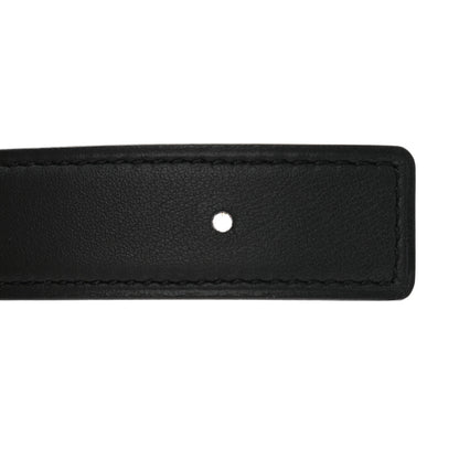 Hermes Swift Epsom 24mm Mini Constance H Belt 75 Black Gold 7 of 8