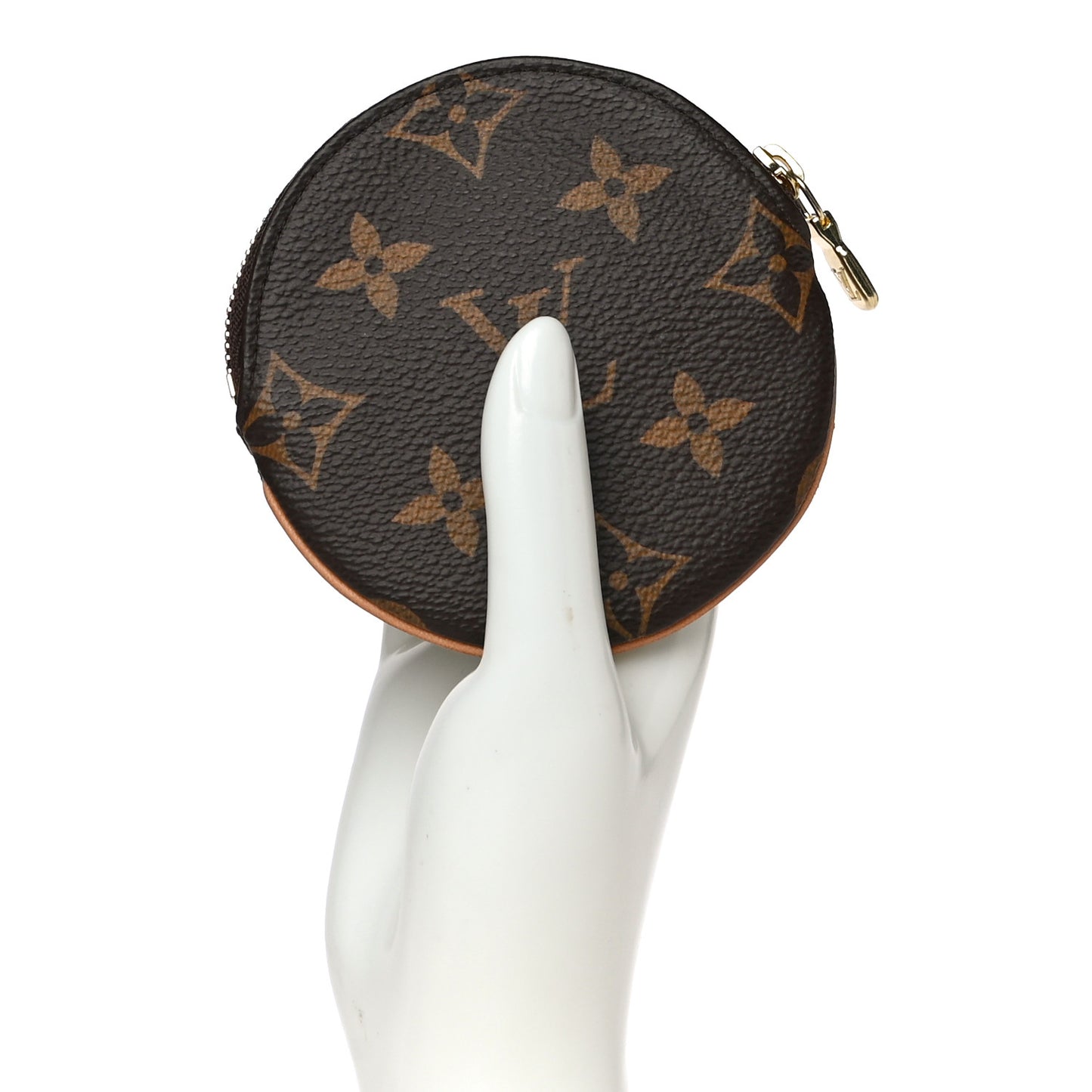 Monogram Round Coin Purse