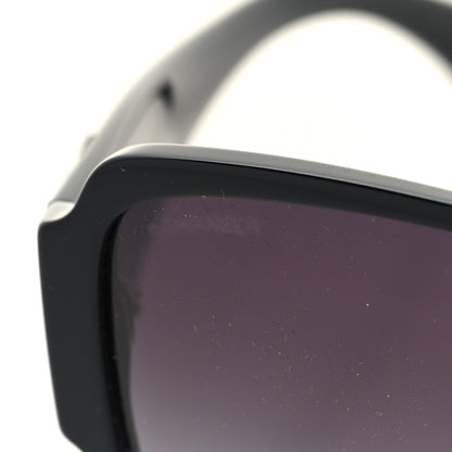 Chanel Acetate Shield Sunglasses 5449-A Black 7 of 8