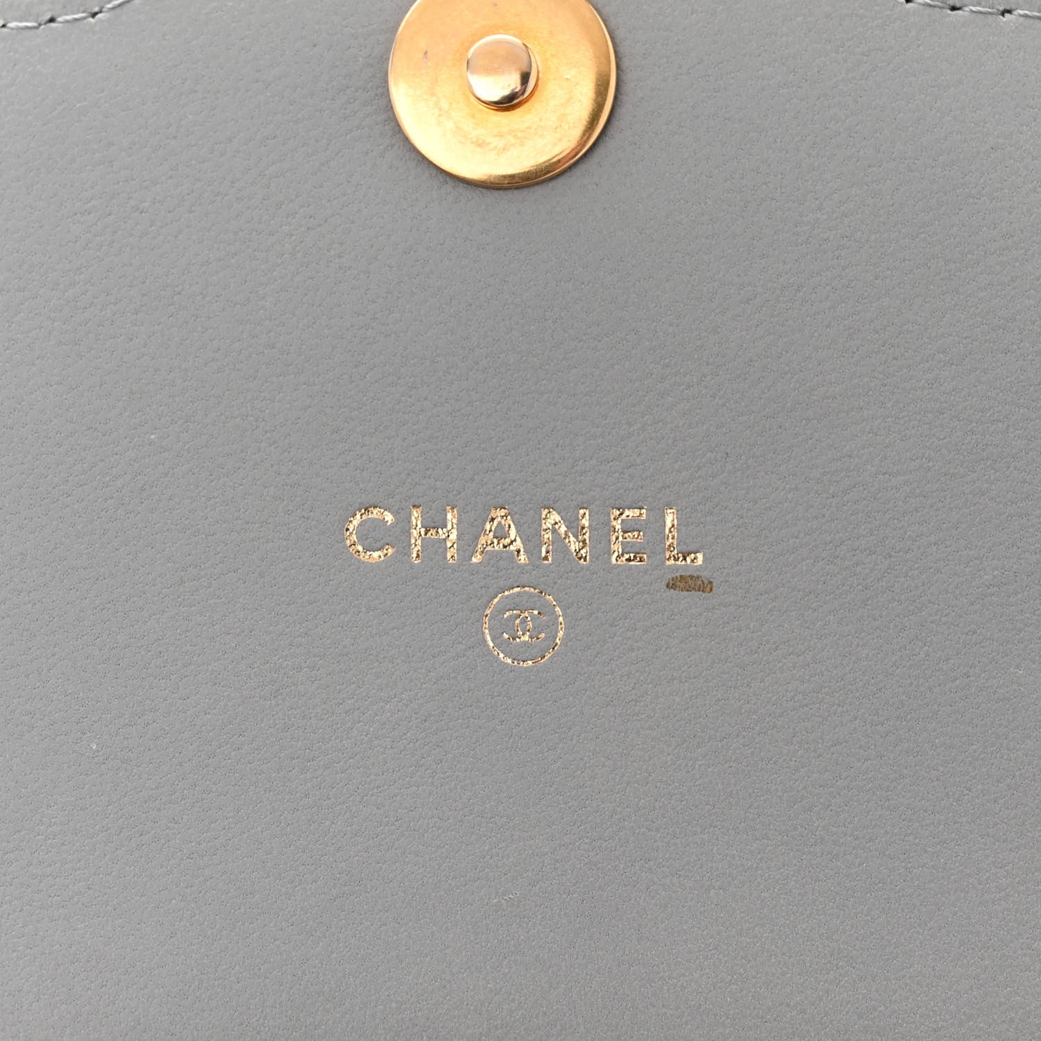 Chanel Lambskin Quilted Two Tone Clutch With Chain Grey Burgundy 6 of 12
