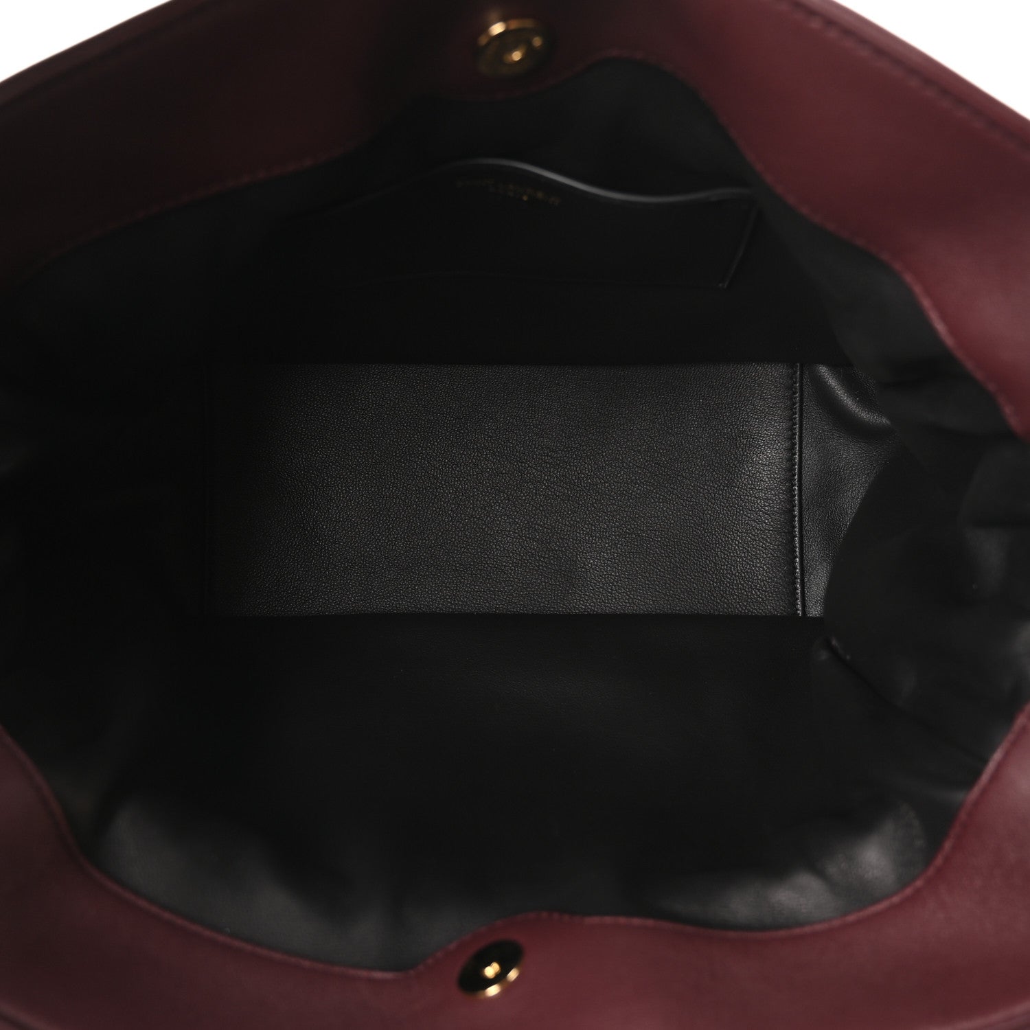 Saint Laurent Lambskin Matelasse Monogram Medium Jamie Shoulder Pouch Bag Rouge Cabernet 5 of 10