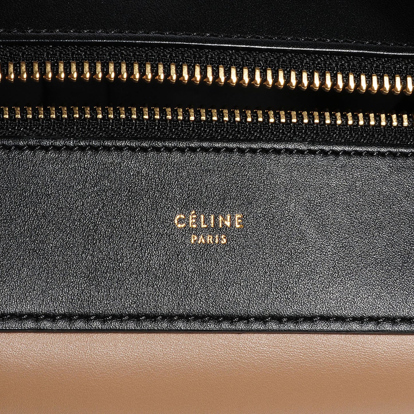 Smooth Calfskin Small Tri-Color Ring Bag Taupe