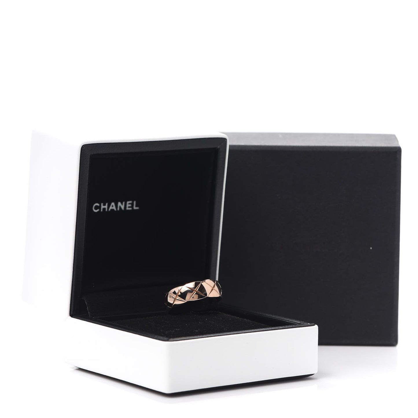 18K Beige Gold Small Coco Crush Ring 52 6