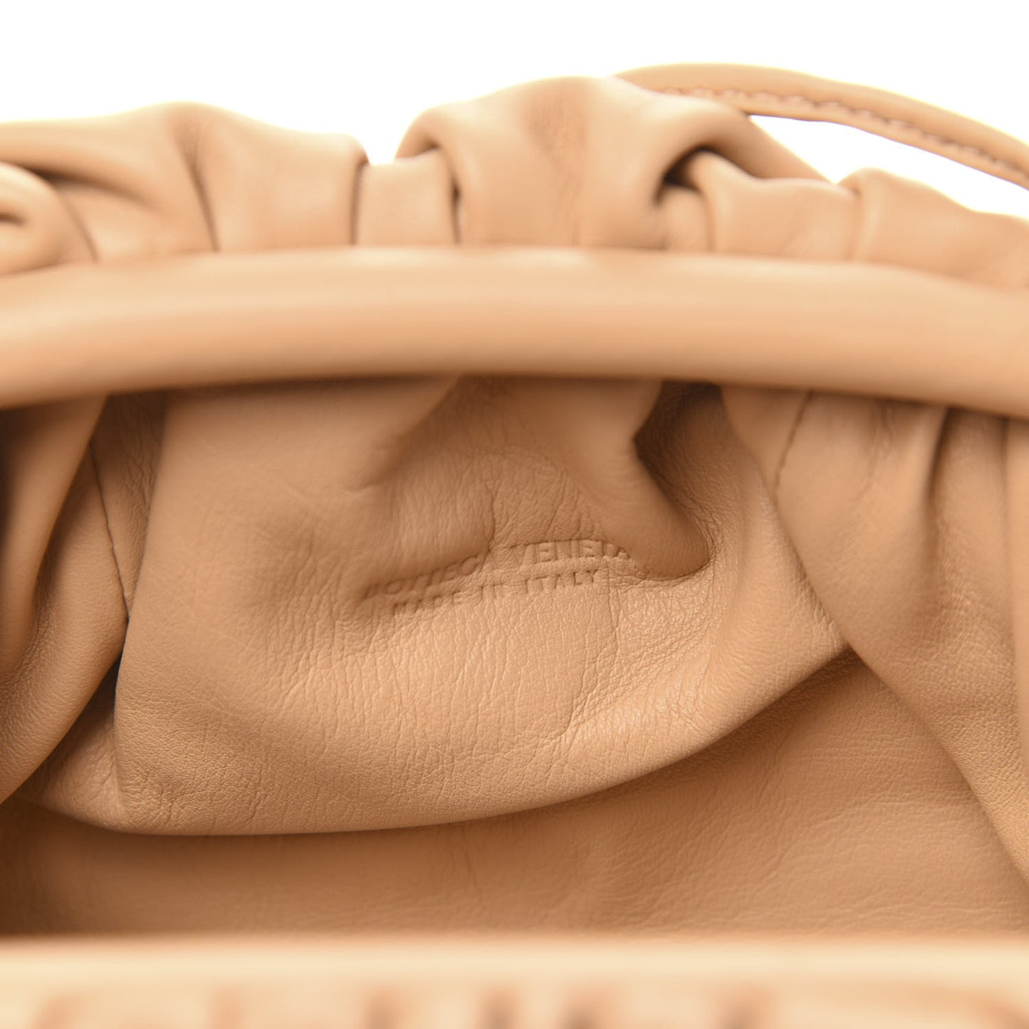 Butter Calfskin The Mini Pouch Nude