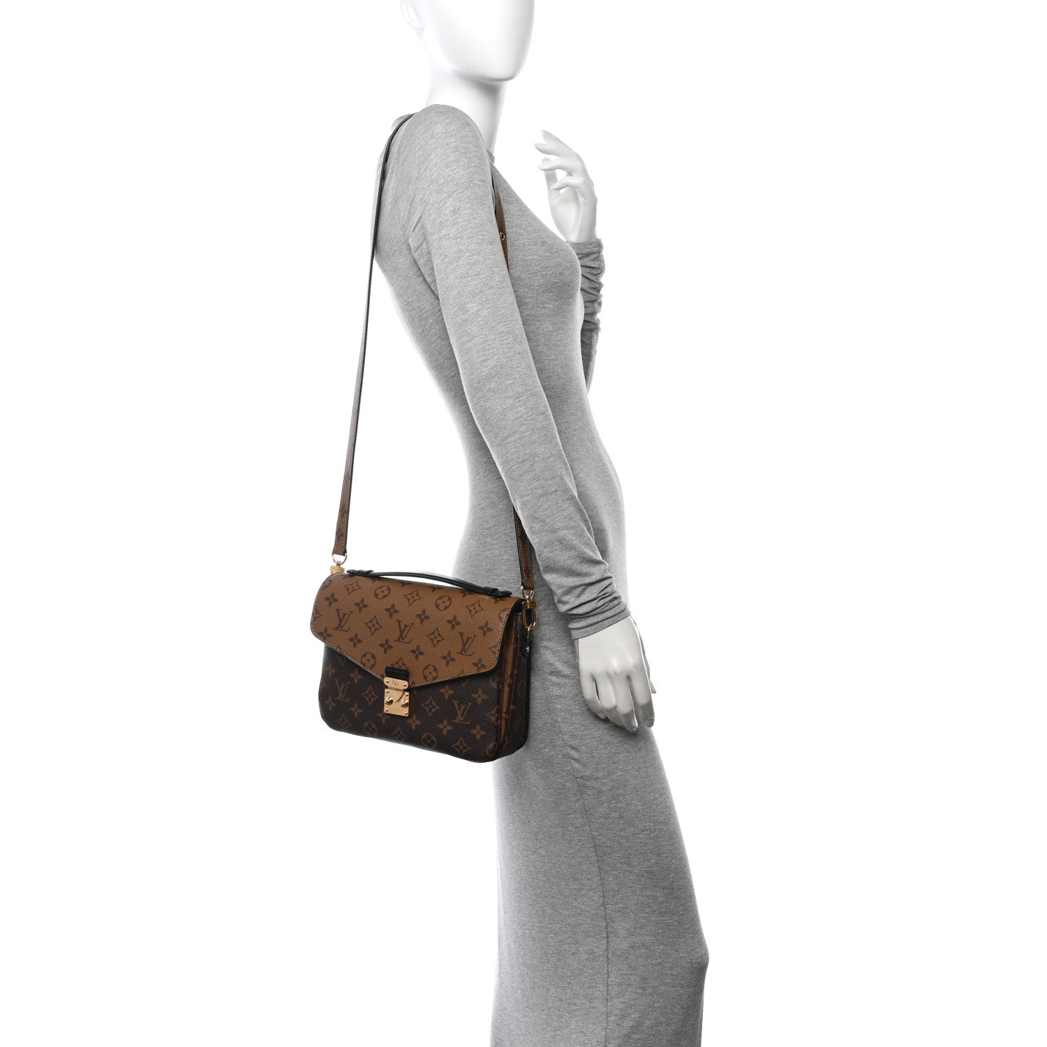 Louis Vuitton Reverse Monogram Pochette Metis 2 of 9