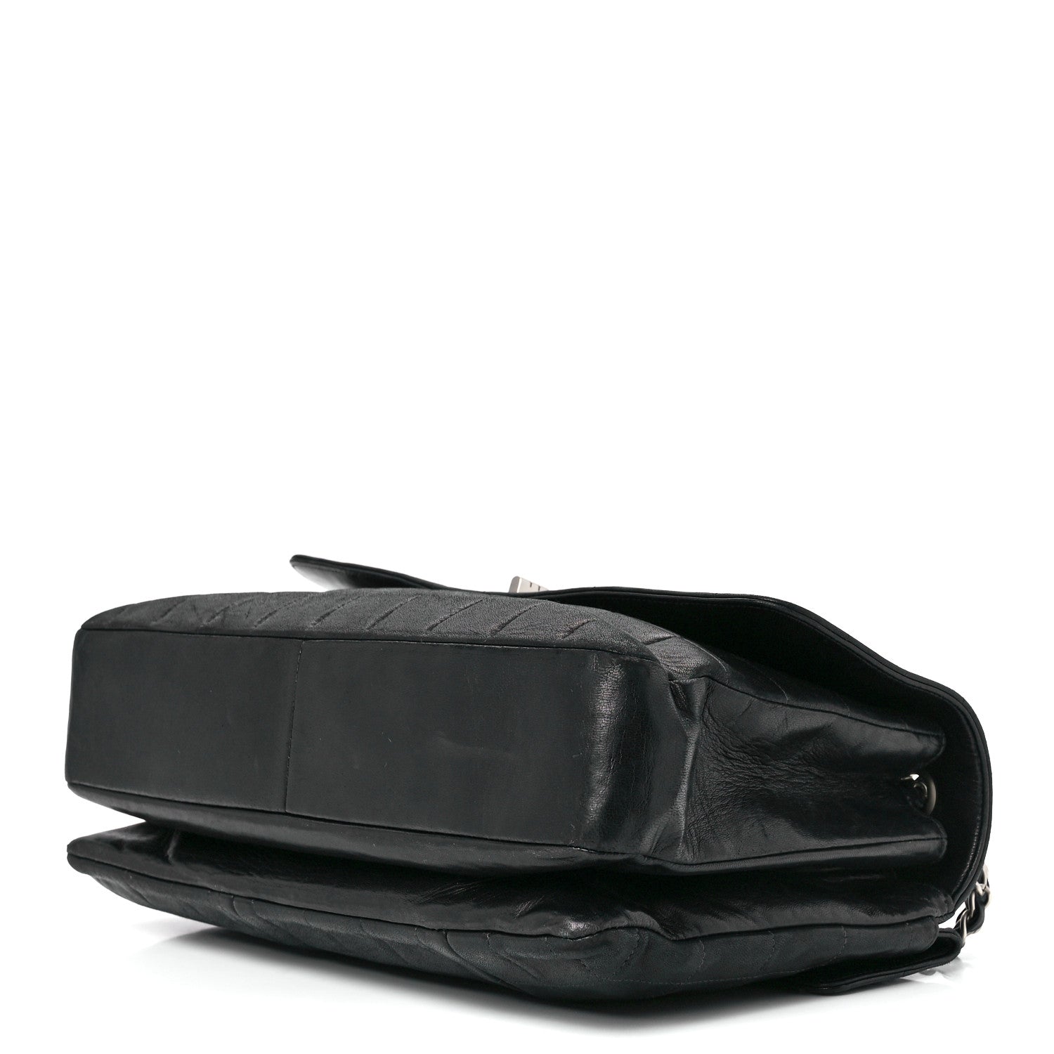 Chanel Lambskin Square Stitched Reissue Multi Pocket Flap Black 10 of 13