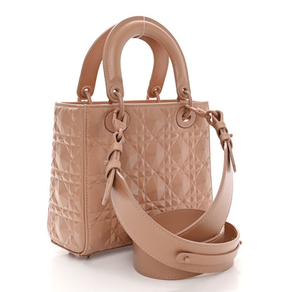 Christian Dior Calfskin Cannage Diamond Small My ABCDior Lady Dior Rose Des Vents 2 of 18