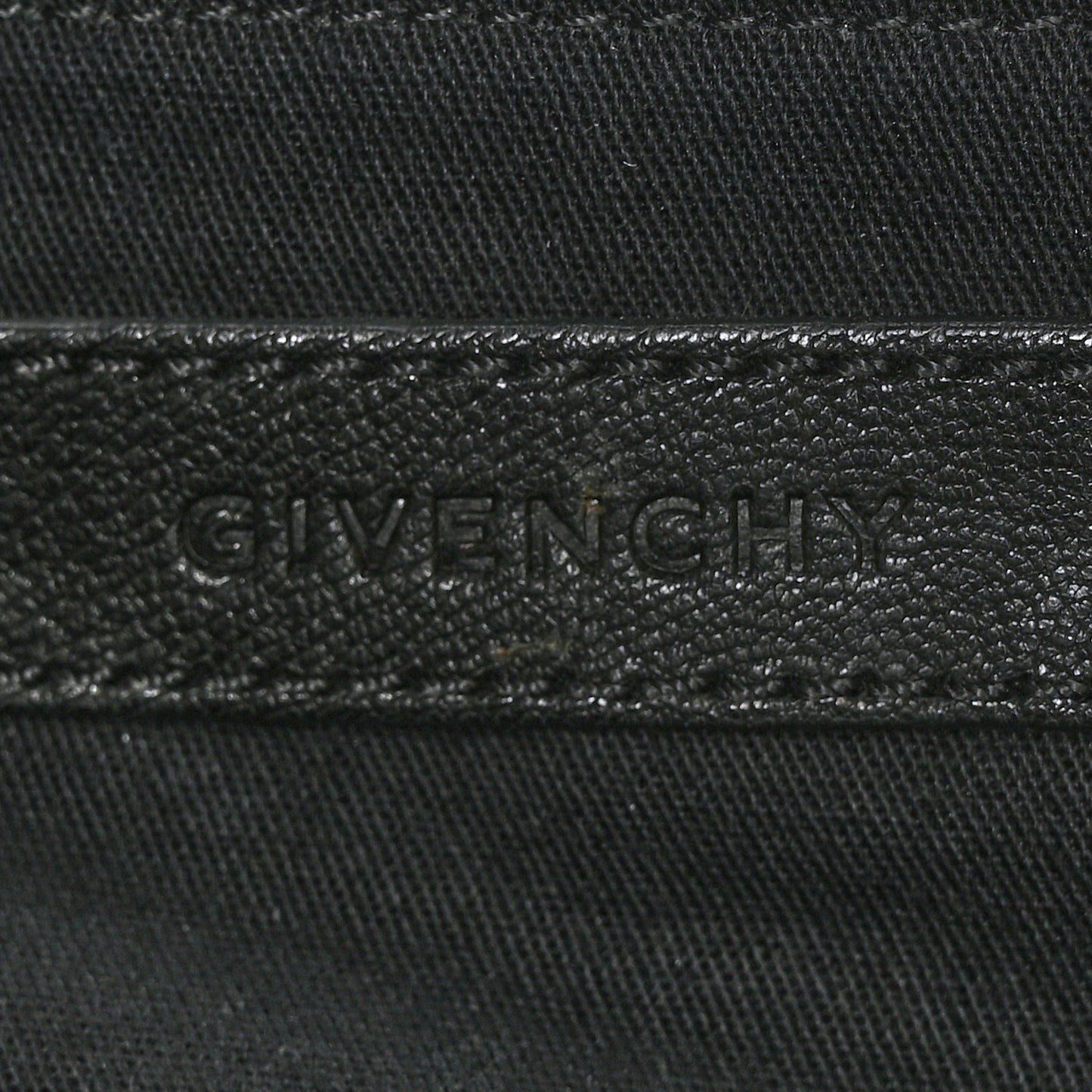 Lambskin George V Apron Bag Black