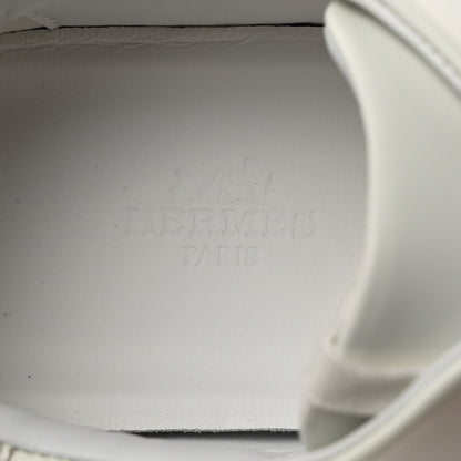 Hermes Calfskin Day Sneakers 37 White 6 of 8