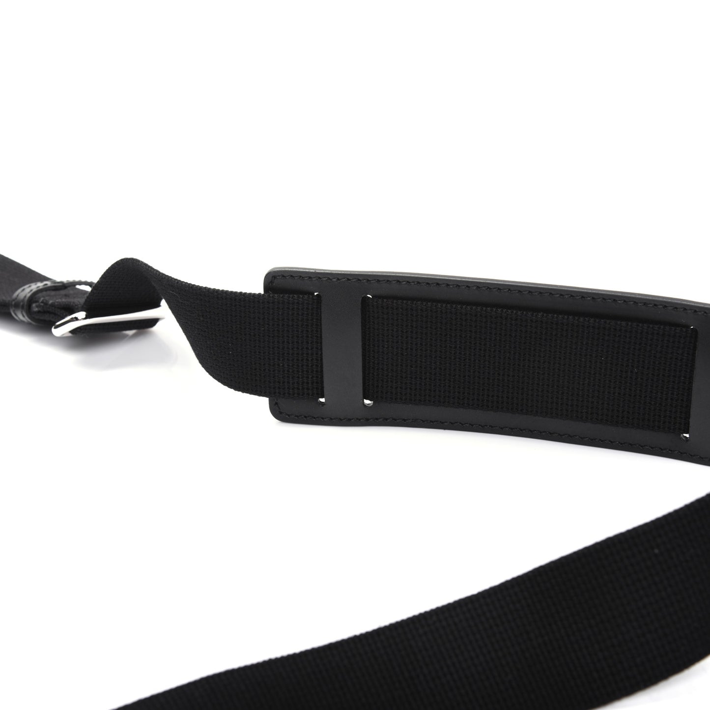 GG Supreme Monogram Flat Messenger Bag Black