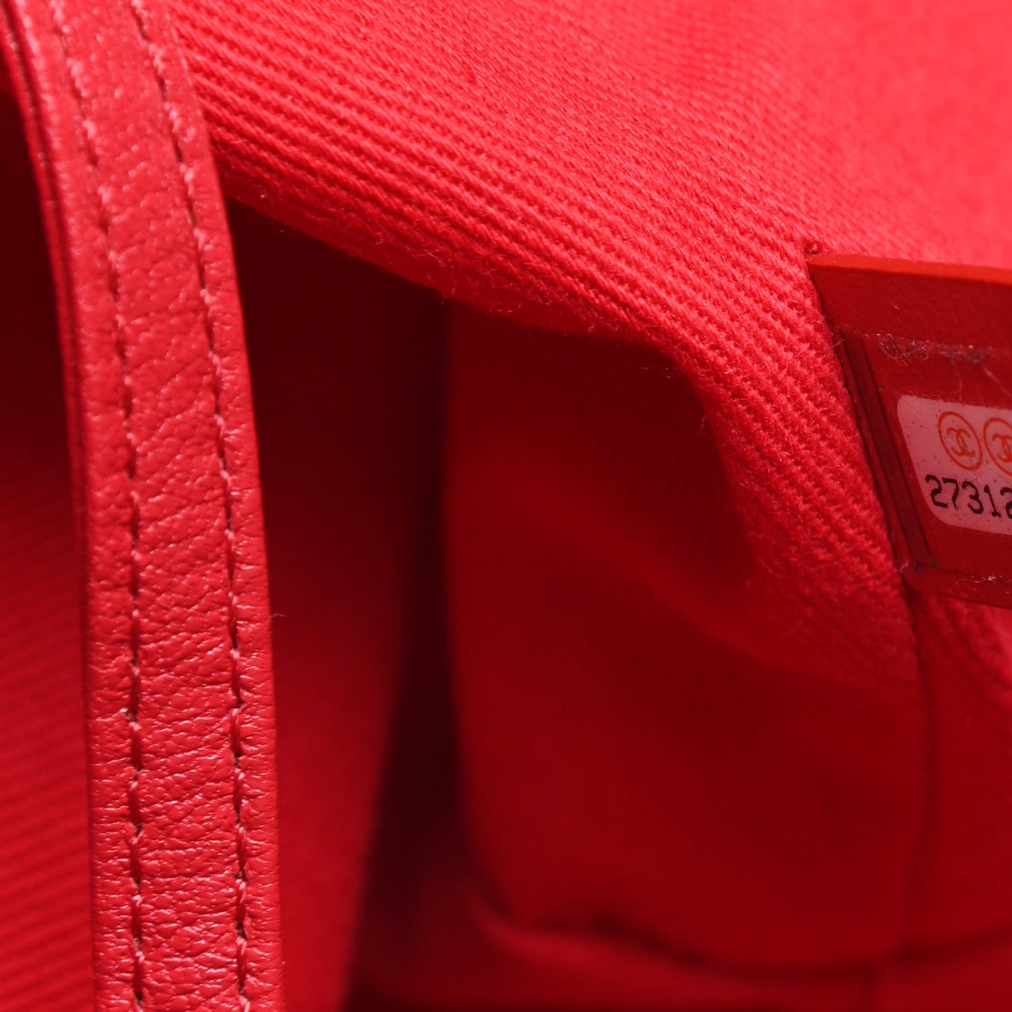 Canvas Large Double Face Shopping Tote Red
