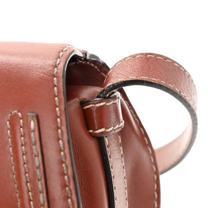 Chloe Shiny Calfskin Mini Marcie Round Crossbody Bag Caramel 13 of 13
