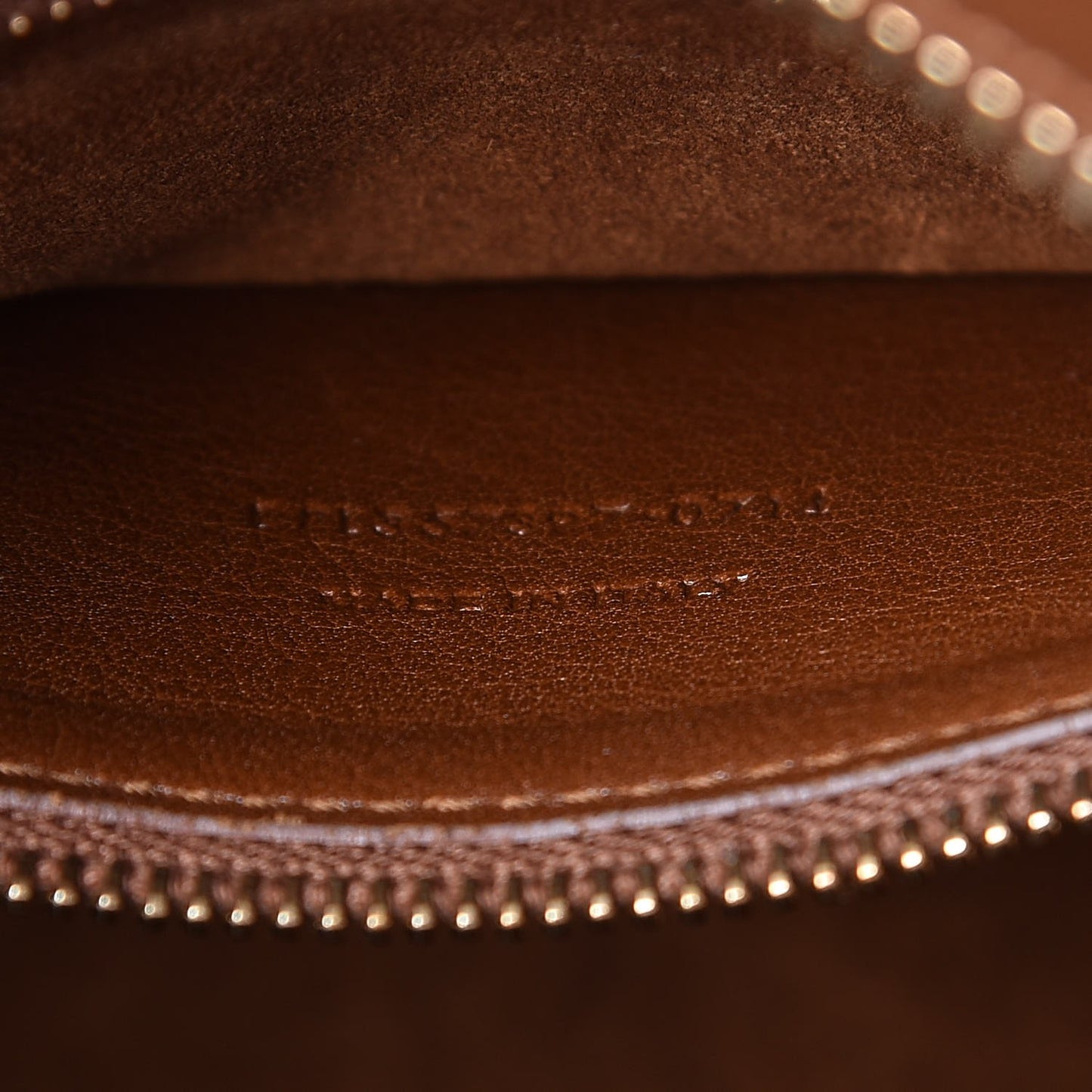 Calfskin Matelasse Chevron Small Monogram Cabas Havane