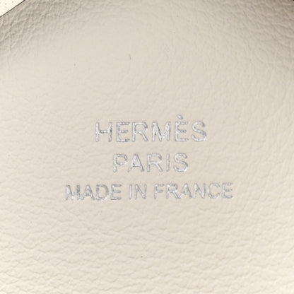 Hermes Swift Spring Horse Calvi Duo Card Case White 7 of 8