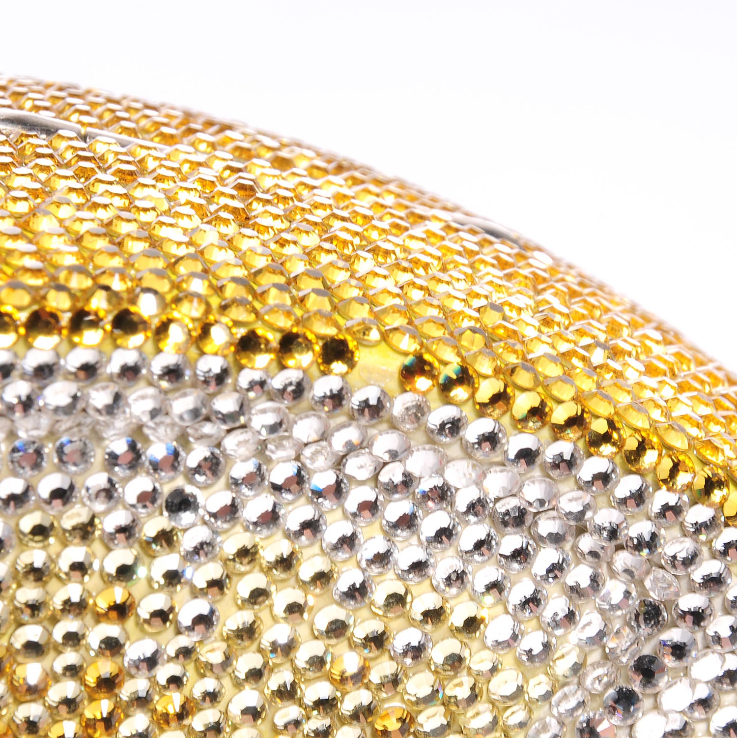 Judith Leiber Crystal Lemon Wedge Minaudiere Clutch 7 of 10