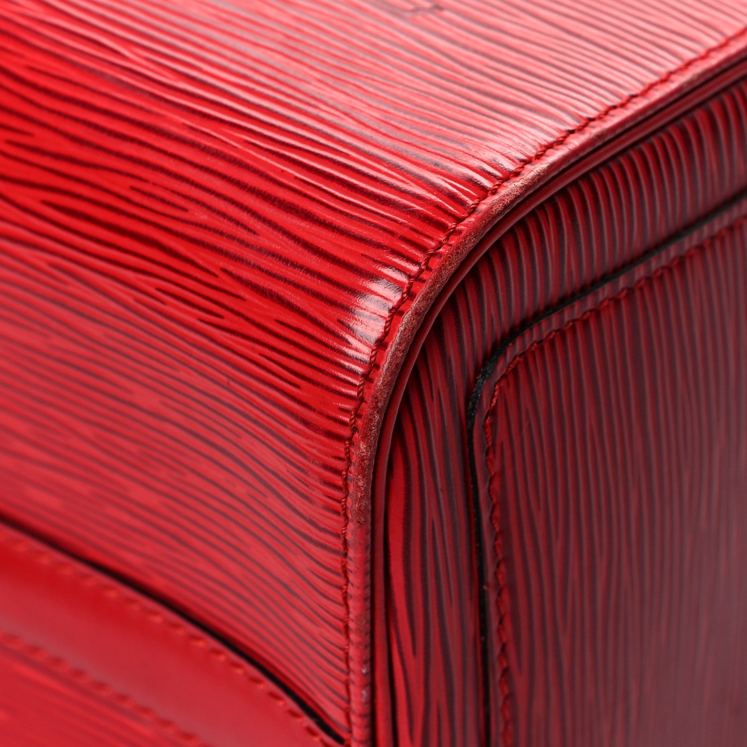 Louis Vuitton Epi Speedy 25 Castillan Red 12 of 15