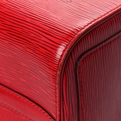 Louis Vuitton Epi Speedy 25 Castillan Red 12 of 15