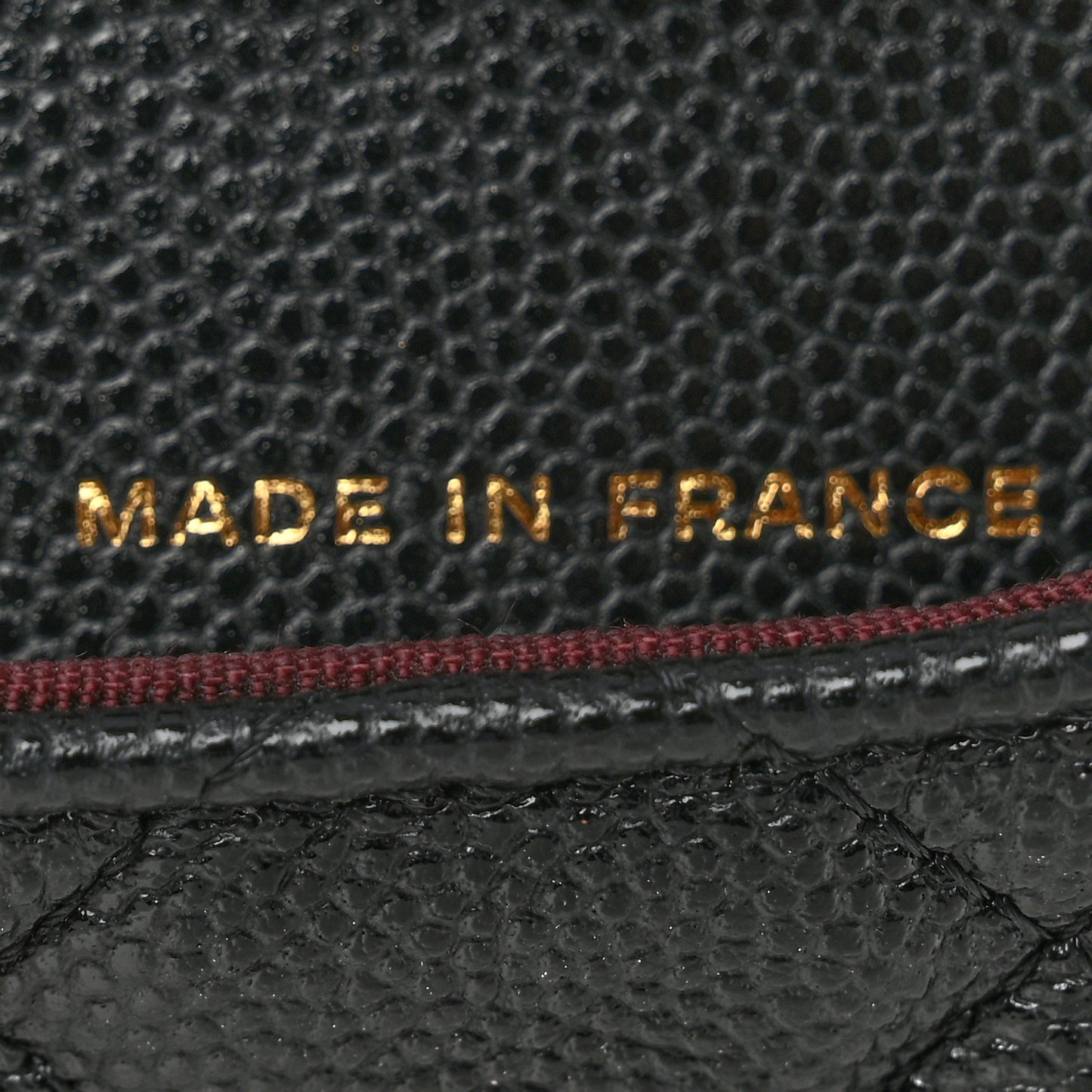 Caviar Quilted Mini Chain Belt Bag Black