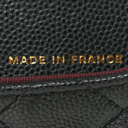 Chanel Caviar Quilted Mini Chain Belt Bag Black 7 of 11