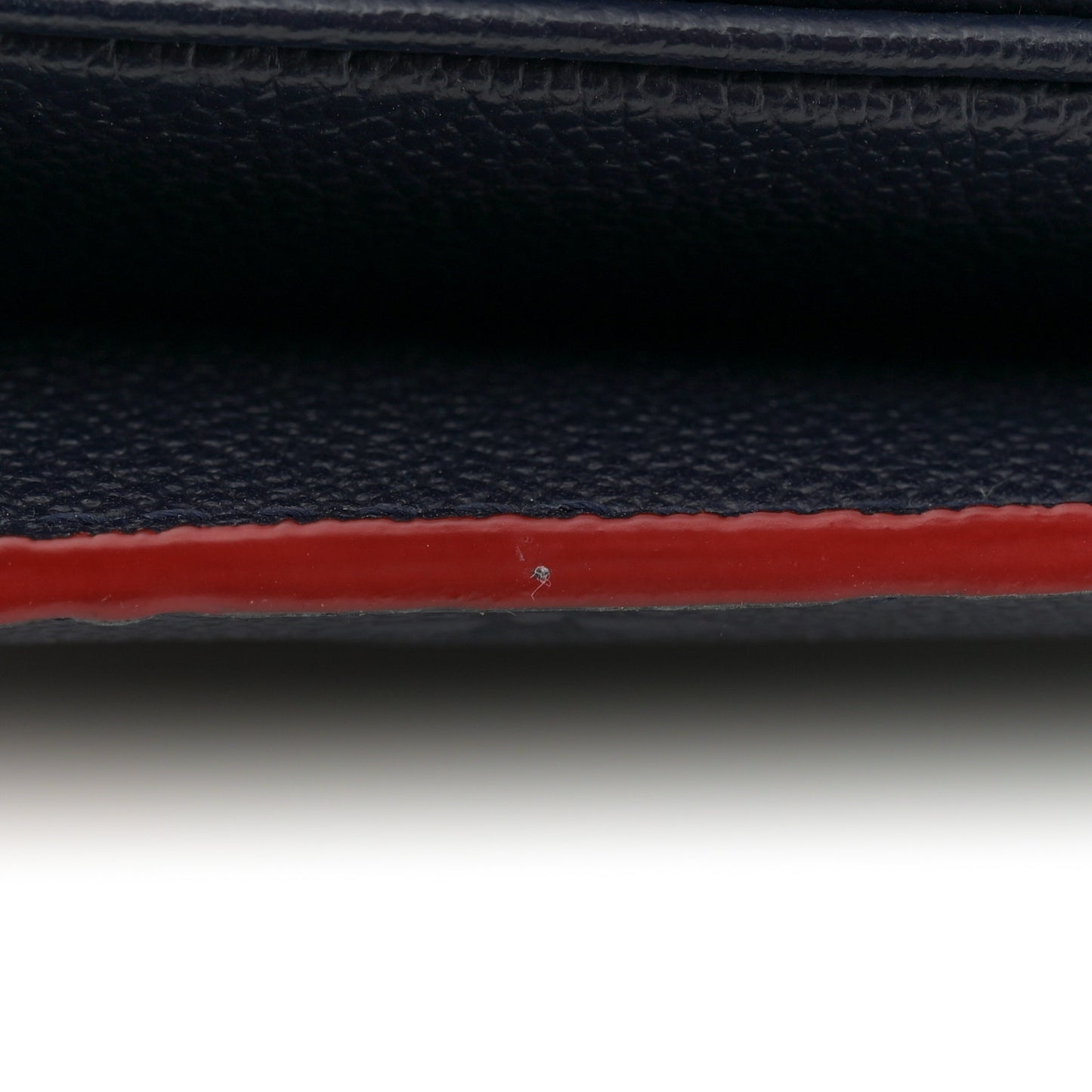 Empreinte Pochette Metis Marine Rouge
