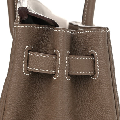 Hermes Togo Birkin 30 Etoupe 12 of 32