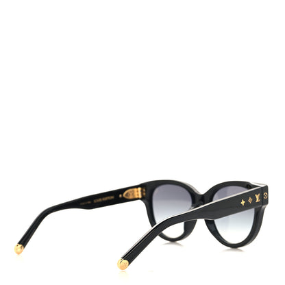 Louis Vuitton Acetate My Monogram Square Sunglasses Z1526E Black 4 of 7