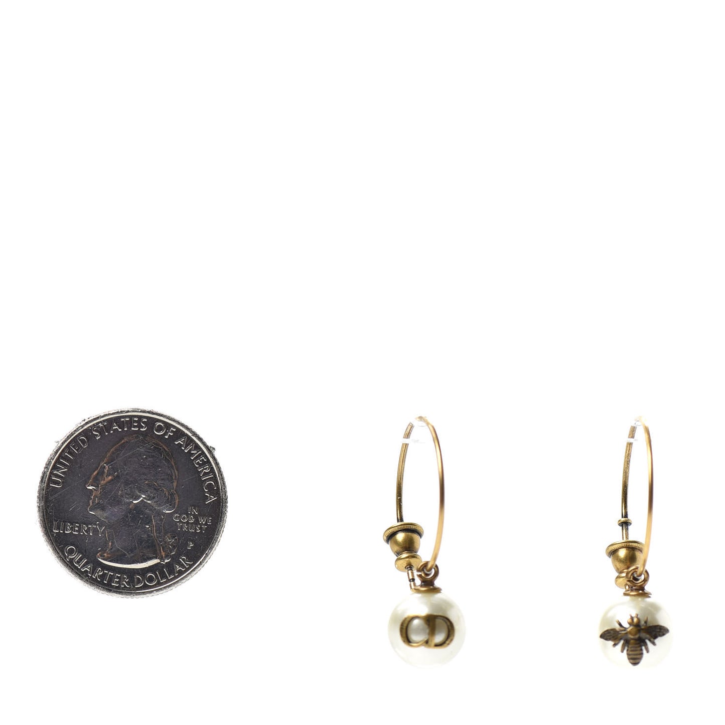 Pearl Bee Star Mise En Dior Tribal Hoop Earrings