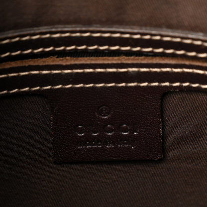Gucci GG Plus Monogram Front Pocket Messenger Dark Brown 6 of 11