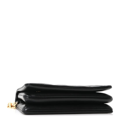 Louis Vuitton Lambskin Embossed Monogram Pochette Coussin Black 3 of 9