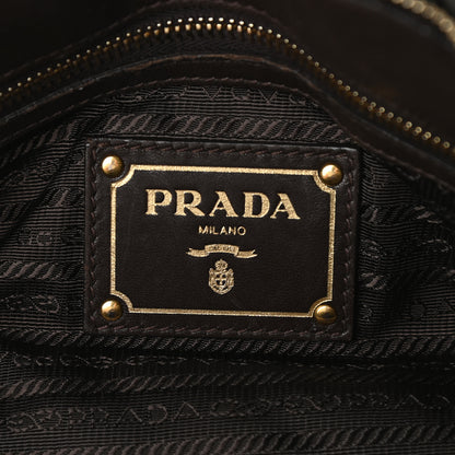 Prada Tessuto Nylon Gaufre Shopping Satchel Fumo 6 of 14