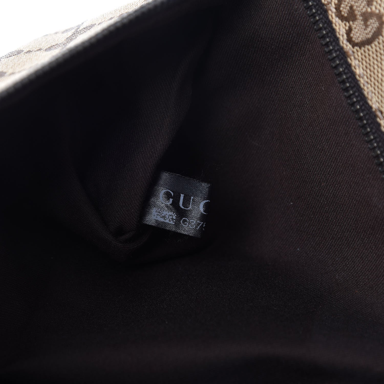 Gucci GG Monogram Double Pocket Belt Bag Dark Brown 10 of 11