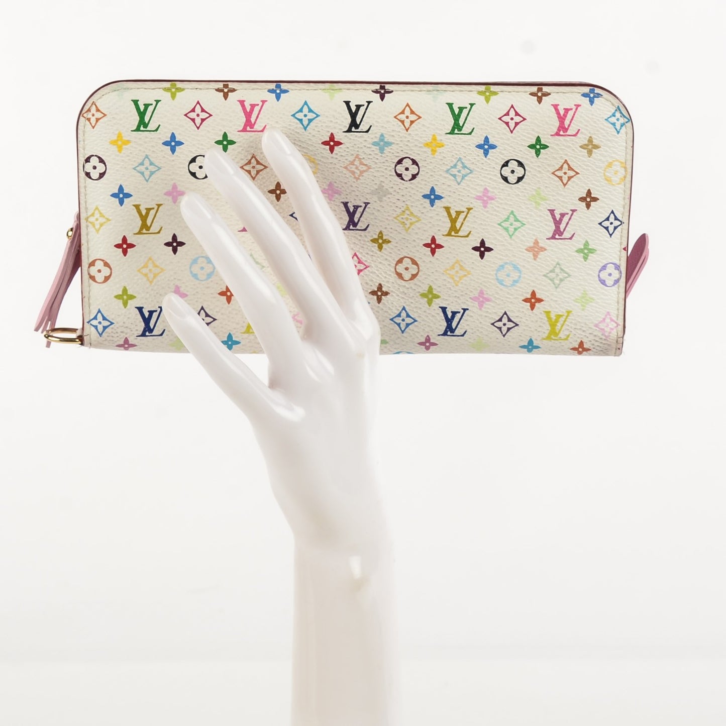 Monogram Multicolor Insolite Wallet White Litchi
