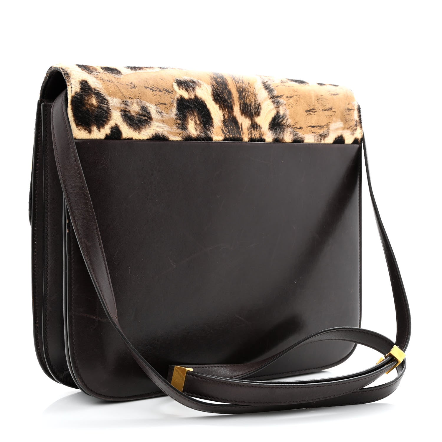 Celine Smooth Calfskin Large Classic Box Flap Bag Black 3 of 17