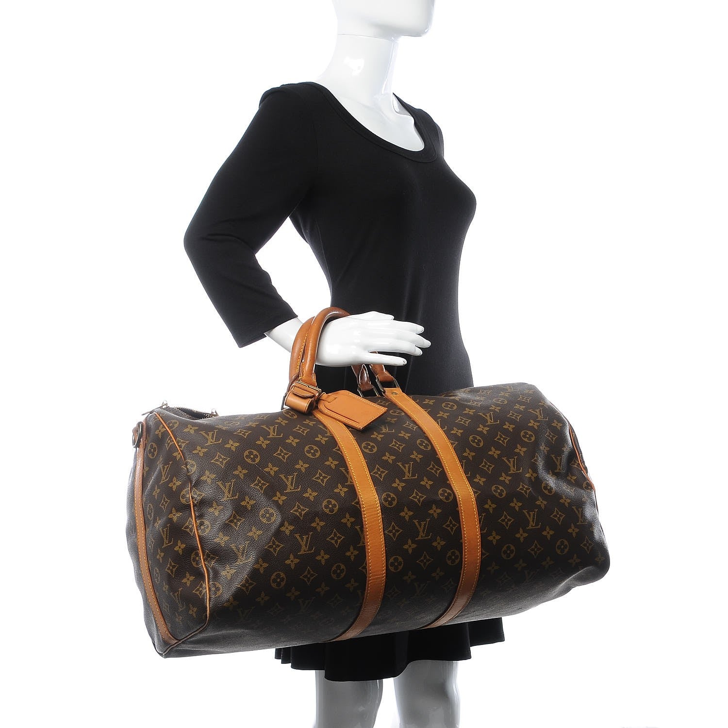 Louis Vuitton Monogram Keepall Bandouliere 55 2 of 20