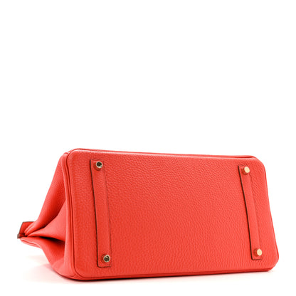 Hermes Togo BIRKIN 35 Capucine 3 of 11