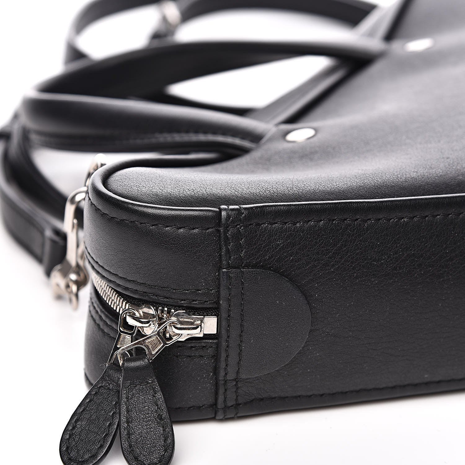 Balenciaga Calfskin XS Triangle Duffle Black 10 of 13