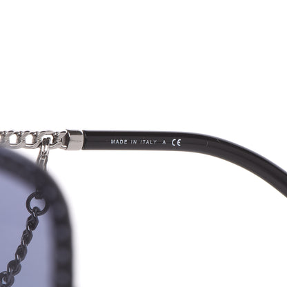 Chanel Chain Square Sunglasses 4244 Blue 6 of 8